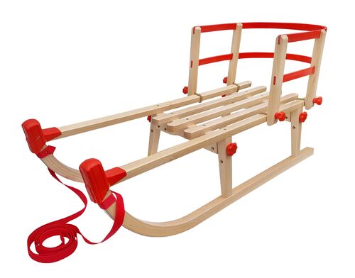 Davos Klappschlitten kleiner Holzschlitten Zubeh�r w�hlbar V-22-090 