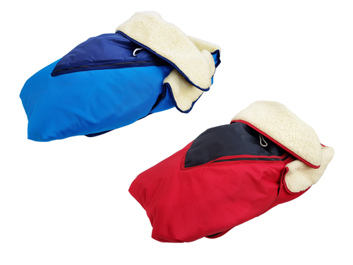 Fu�sack Lammwolle Winterfu�sack Schlittensack f�r Schlitten Kinderwagen V-24.30W