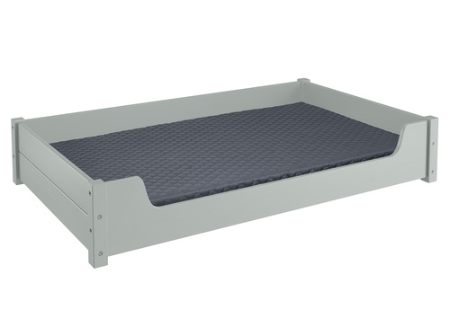 Kuscheliges Haustierbett extra gro� 120x70 cm, Kiefer grau V-30.32-G-120x70