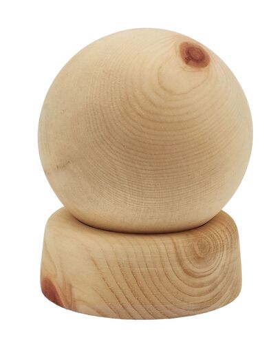 Zirben/Arven Kugeln in verschiedenen Gr��en Holzkugel Deko V-40.10-008