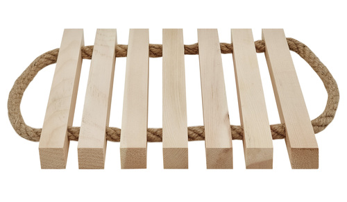 Topfuntersetzer aus Zirbenholz einzeln oder im Dreierpack V-40.10-038