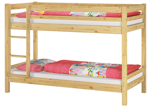 Stockbett Etagenbett Kinderzimmer Kiefer Zubeh�r w�hlbar 90x200 Kinderbett V-60.09-09