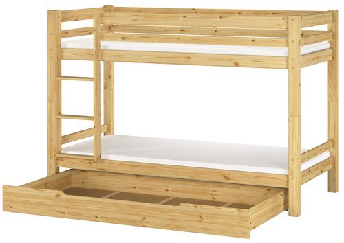 Stockbett Etagenbett Kinderzimmer Kiefer Zubeh�r w�hlbar 90x200 Kinderbett V-60.09-09