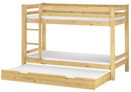 Stockbett Etagenbett Kinderzimmer Kiefer Zubeh�r w�hlbar 90x200 Kinderbett V-60.09-09