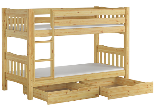 Etagenbett Kiefer Massivholzbett 90x200 Stockbett Hochbett Zubeh�r w�hlbar V-60.15-09Ni70 