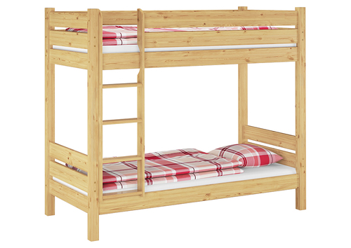 Etagenbett extra stabil Kiefer 100x190 Stockbett Nische 100 Zubeh�r w�hlbar V-60.16-10-190