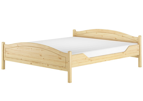 Klassisches Holzbett 180x200 Kiefer massiv Doppelbett V-60.30-18