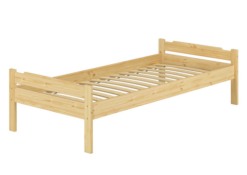 Bett Kiefer massiv 90x200 Einzelbett Singlebett Massivholz Zubeh�r w�hlbar V-60.31-09