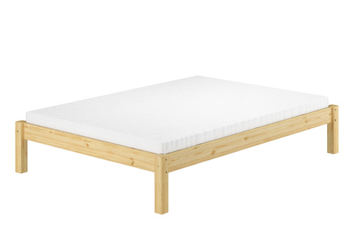 Doppelbett Massivholzbett Kiefer natur 140x200 Futonbett Bettrahmen Zubeh�r w�hlbar V-60.35-14