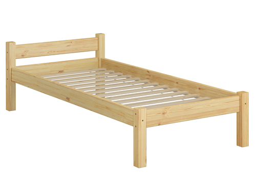 Einzelbett G�stebett Bettrahmen Kiefer natur 80x200 Futonbett Massivholz Zubeh�r w�hlbar V-60.36-08