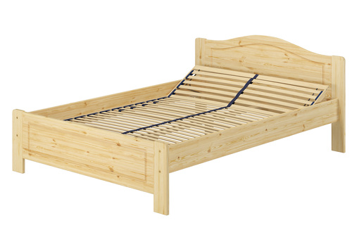 Kieferbett natur Doppelbett 140x200 Futonbett Bett breit Massivholzbett Zubeh�r w�hlbar V-60.37-14