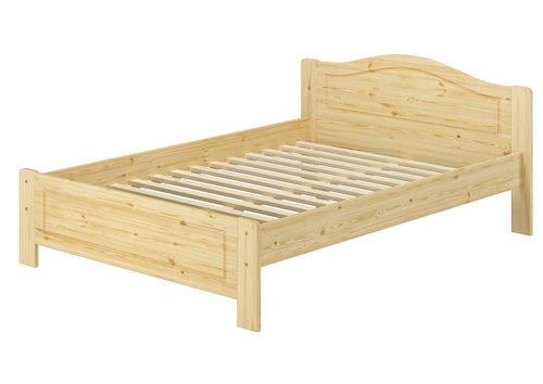 Kieferbett natur Doppelbett 140x200 Futonbett Bett breit Massivholzbett Zubeh�r w�hlbar V-60.37-14