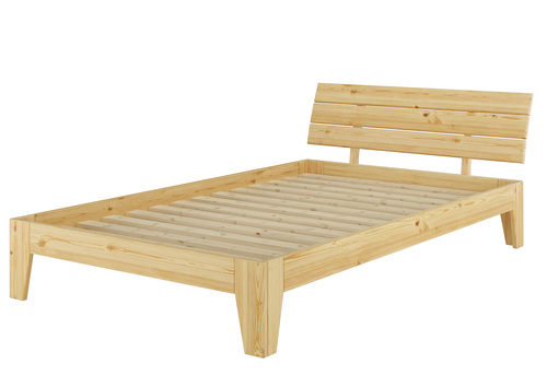 Kieferbett natur Einzelbett Futonbett Massivholz-Bettgestell 120x200 Zubeh�r w�hlbar V-60.62-12