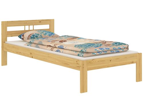 Bettrahmen Kieferbett natur 90x200 Einzelbett Massivholz Futonbett Zubeh�r w�hlbar V-60.64-09