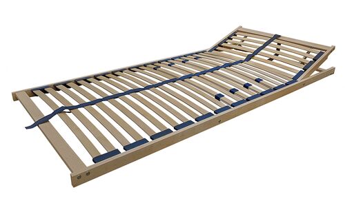 Einzelbett Buchebett lackiert Massivholz Bettrahmen Futonbett 100x200 mit w�hlbarem Zubeh�r V-60.82-10