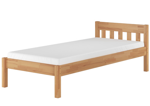Einzelbett Buchebett lackiert Massivholz Bettrahmen Futonbett 90x200 Zubeh�r w�hlbar V-60.83-09