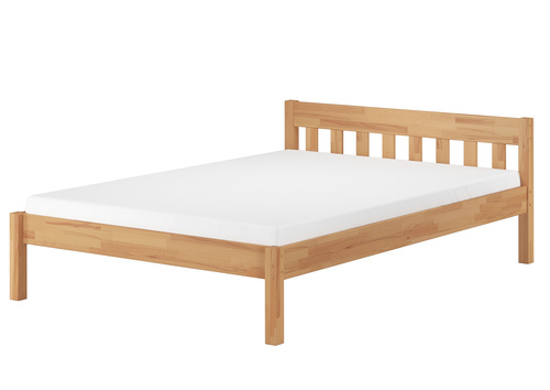 Doppelbett Buchebett lackiert Massivholz Bettrahmen Futonbett 140x200 Zubeh�r w�hlbar V-60.83-14