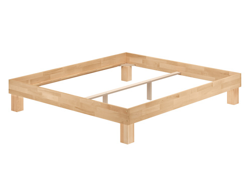 �berlanges Bett Doppelbett Einzelbett Buche ge�lt w�hlbare Liegenfl�chenbreite V-60.87-220