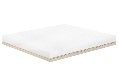 Niederflurbett metallfrei 180x200 Futon metallfreier Lattenrost, Fichte unbehandelt V-60.97-18