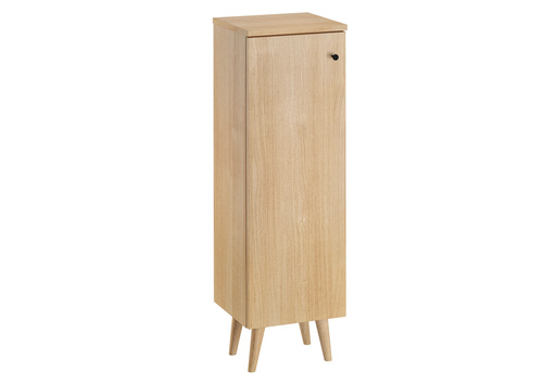 Halbhoher Badschrank Eiche Dekor Wandmontage oder stehend V-90.59-03HH