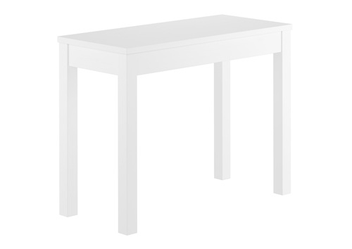 Schminktisch Beistelltisch Laptoptisch 100x45 Kiefer waschwei� V-90.70-55AW