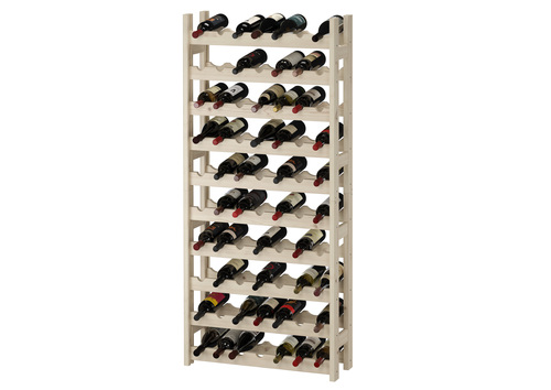 Weinregal Holzregal f�r Flaschen stapelbar V-90.81-04