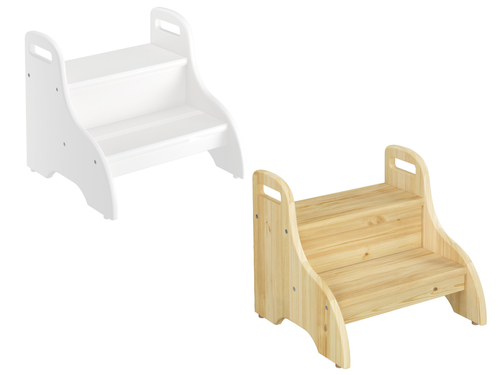 Tritthocker f�r Kinder und Erwachsene als Badezimmerhocker zum Z�hneputzen V-90.92-05