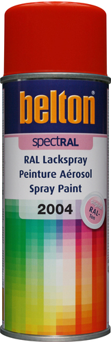 belton Lackspray RAL 2004 Reinorange - 400ml Spraydose