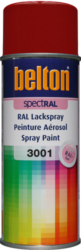 belton Lackspray RAL 3001 Signalrot - 400ml Spraydose