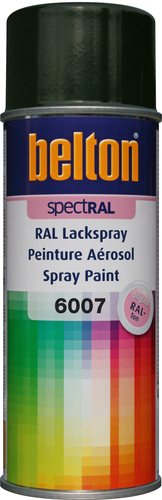 belton Lackspray RAL 6007 Flaschengrn - 400ml Spraydose