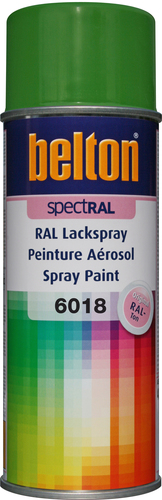 belton Lackspray RAL 6018 Gelbgrn - 400ml Spraydose