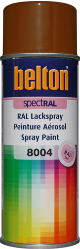 belton Lackspray RAL 8004 Kupferbraun - 400ml Spraydose