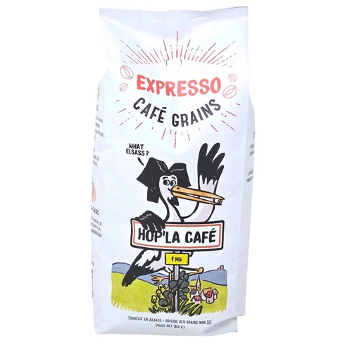 Sotoco Hopla Espresso: Kraftvoller Mix, 1kg, Robusta & Arabica Bohnen