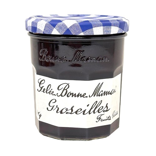 Bonne Maman Rotes Johannisbeere-Gelee 370g - Authentischer Geschmack aus Frankreich