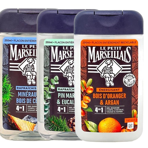 Le Petit Marseillais Duschgel 3er Set Herb - Drei verschiedene herbe D�fte