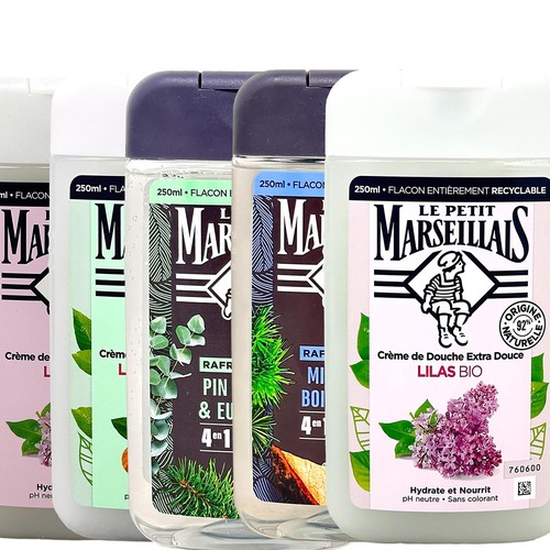 Le Petit Marseillais Familien-Set Duschgel: Duschvergn�gen f�r die ganze Familie