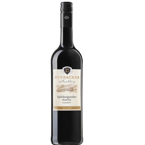 Durbacher Kochberg Sp�tburgunder Rotwein Kabinett - Alkoholgehalt: 12,0�% vol