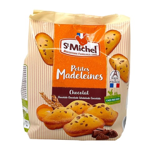 St Michel Mini Madeleines chocolat: Franz�sische Patisserie in jeder Bissgr��e