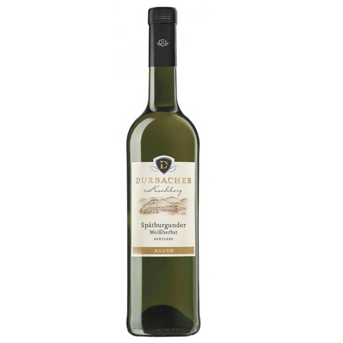 Durbacher Kochberg Sp�tburgunder Wei�herbst Sp�tlese - Alkoholgehalt: 11,5 % vol