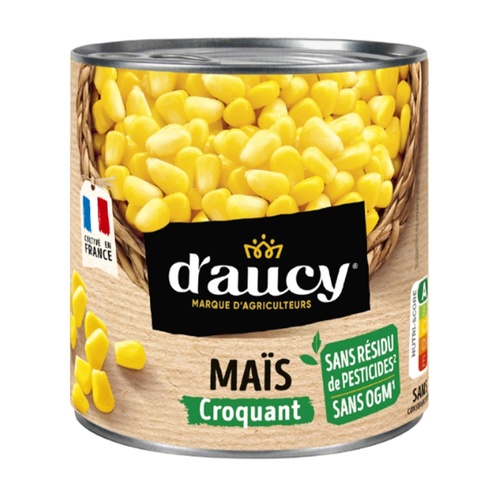 daucy Sonnenmais-Nat�rliche Frische, sonnengereift und super Knackig & saftig, 340 g Dose