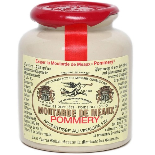 Pommery� Moutarde de MEAUX: Authentischer franz�sischer Senf, 500g