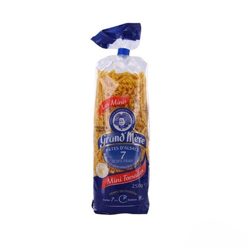 Grand M�re Eiernudeln aus dem Elsa� Mini Torsades Mini Spirelli 250 Gr.
