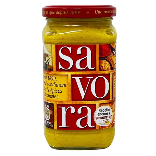 Savora Milder Senf: Franz�sische Delikatesse im Glas - Genuss pur!