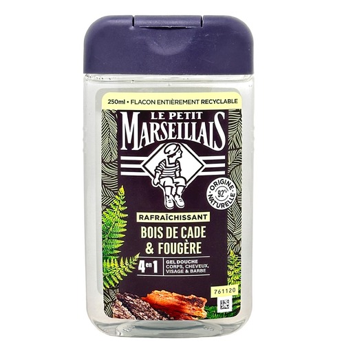 Le Petit Marseillais Bois de Cade et Foug�re 250ml - Wacholder & Farn-Duft