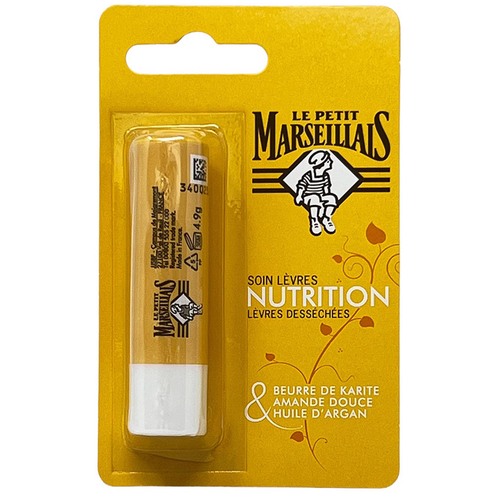 Le Petit Marseillais Lippenpflege Shea Mandel Argan 4,9 g - Feuchtigkeit Pur
