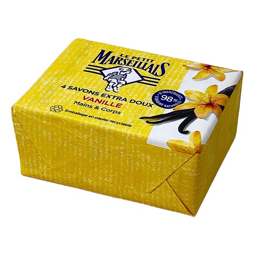 Le Petit Marseillais Vanille Seife Extra Sanft 4x100g - Luxus aus Frankreich