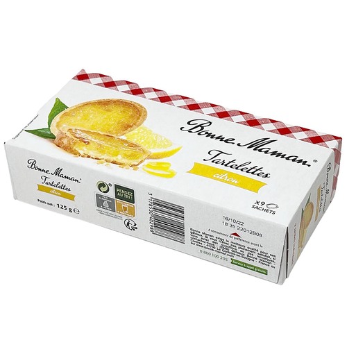 Bonne Maman Zitronent�rtchen - Einzelportionen, perfekt f�r unterwegs, 125g