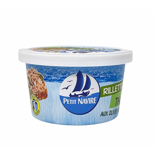 Petit Navire Thunfisch-Rillettes mit Gr�nen Oliven 125g: Feine Delikatesse