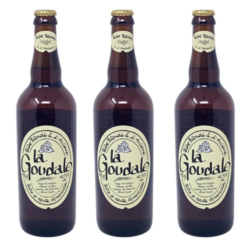 La Goudale Lagerbier 3 x 750ml - Franz�sisches Bier 7,2% vol.