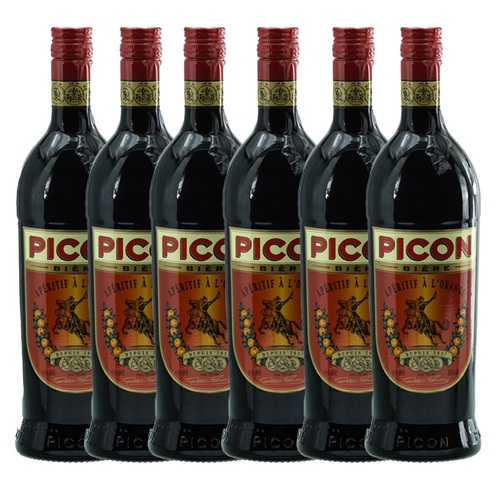 Picon Bi�re Bierap�ritif � la Orange - 6 x 1 Liter - Erfrischender Aperitif